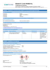 Resistit G SK Primer 5L - SDS